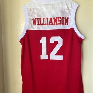 Zion Williamson embroidered nba / college style high school basketball jersey